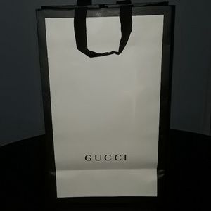 Authentic gucci shopping bag